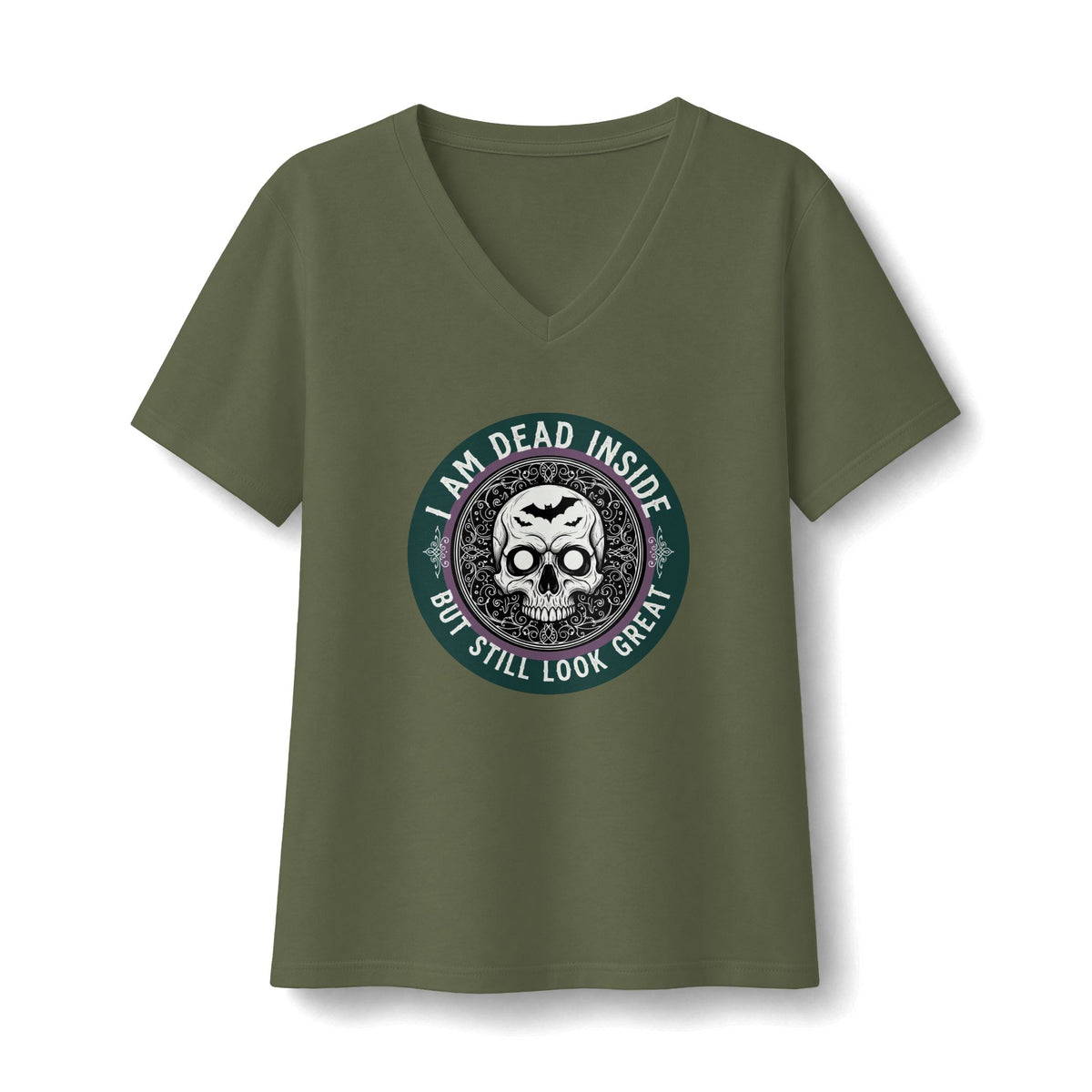 Im Dead Inside But Still Look Great V-Neck T-Shirt