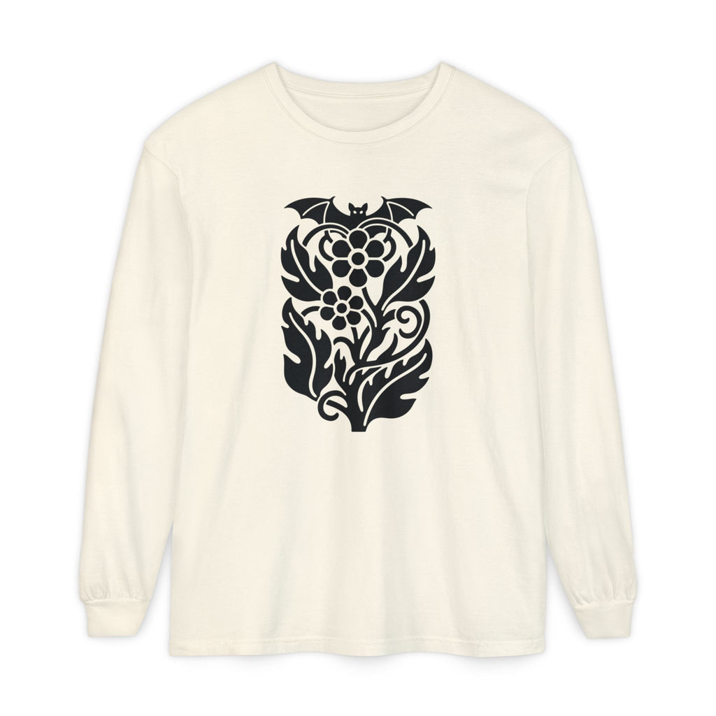 bat night garden Long Sleeve T-Shirt
