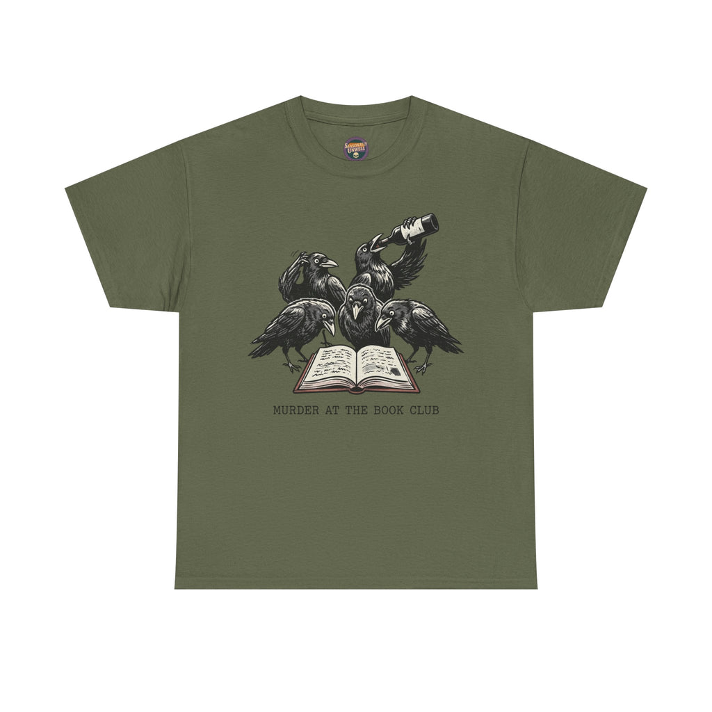 Murder At The Bookclub Gildan Heavy Tee