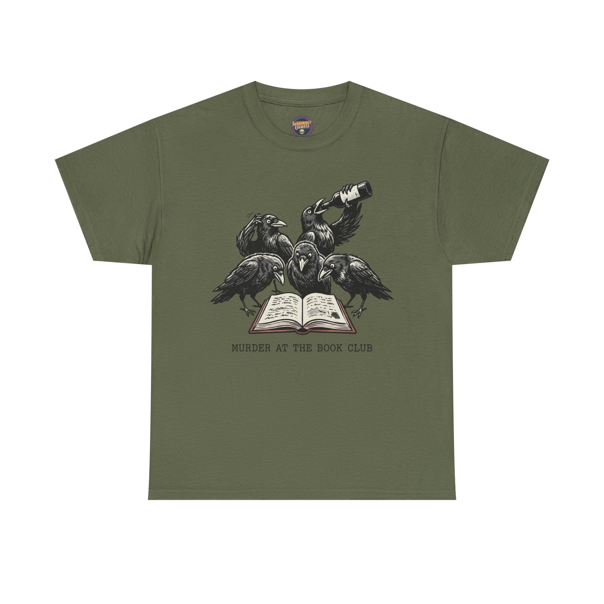 Murder At The Bookclub Gildan Heavy Tee