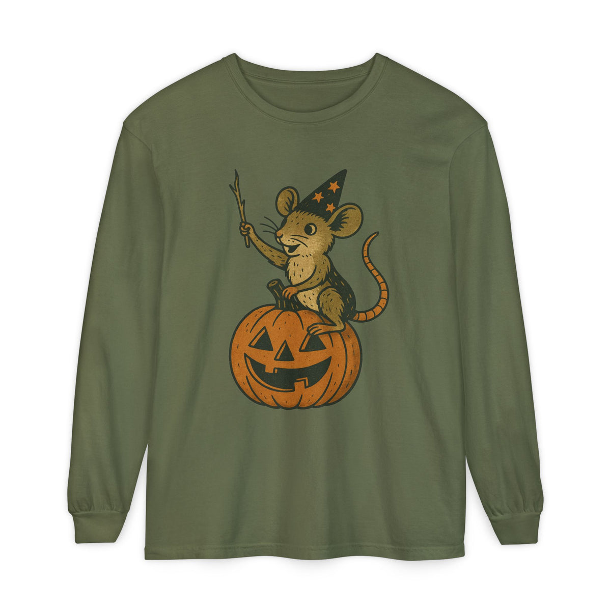 Mouse Witch Long Sleeve T-Shirt