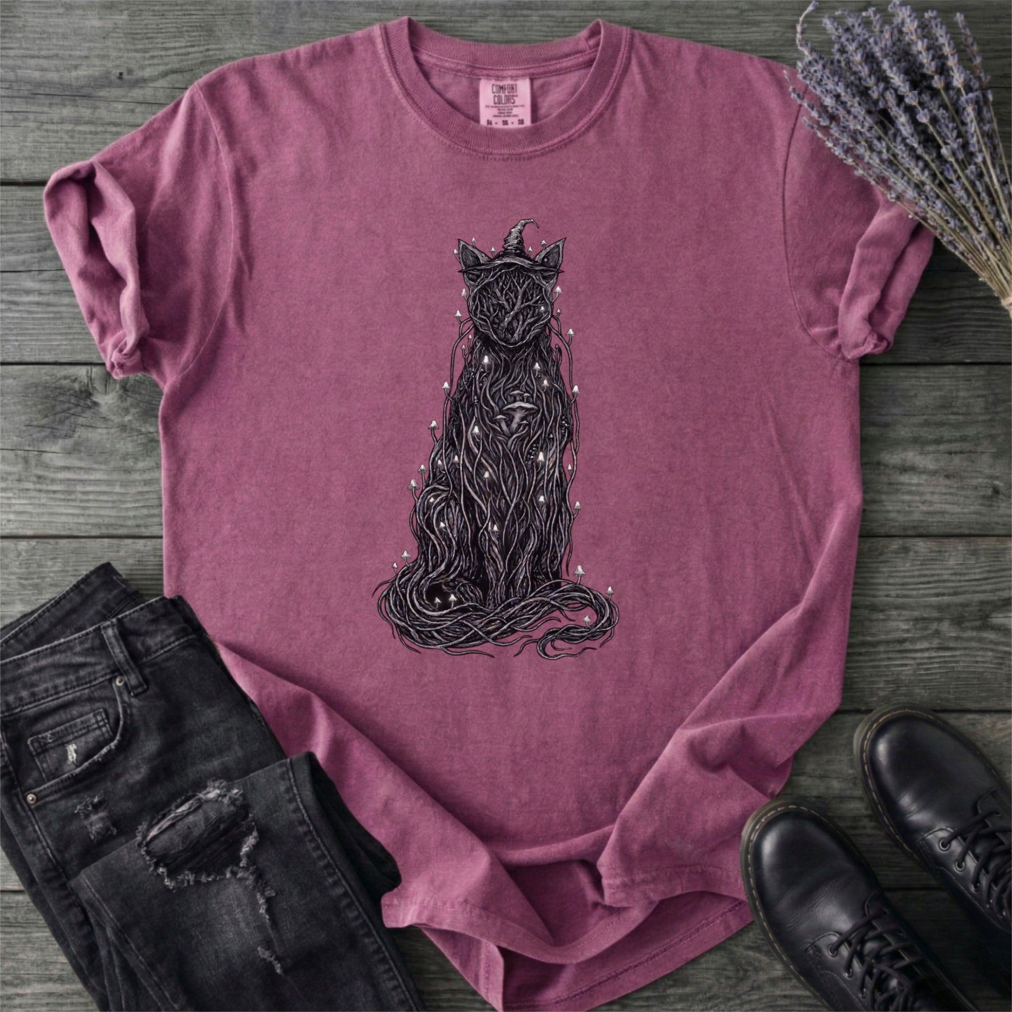 Willow Witch Cat T-Shirt