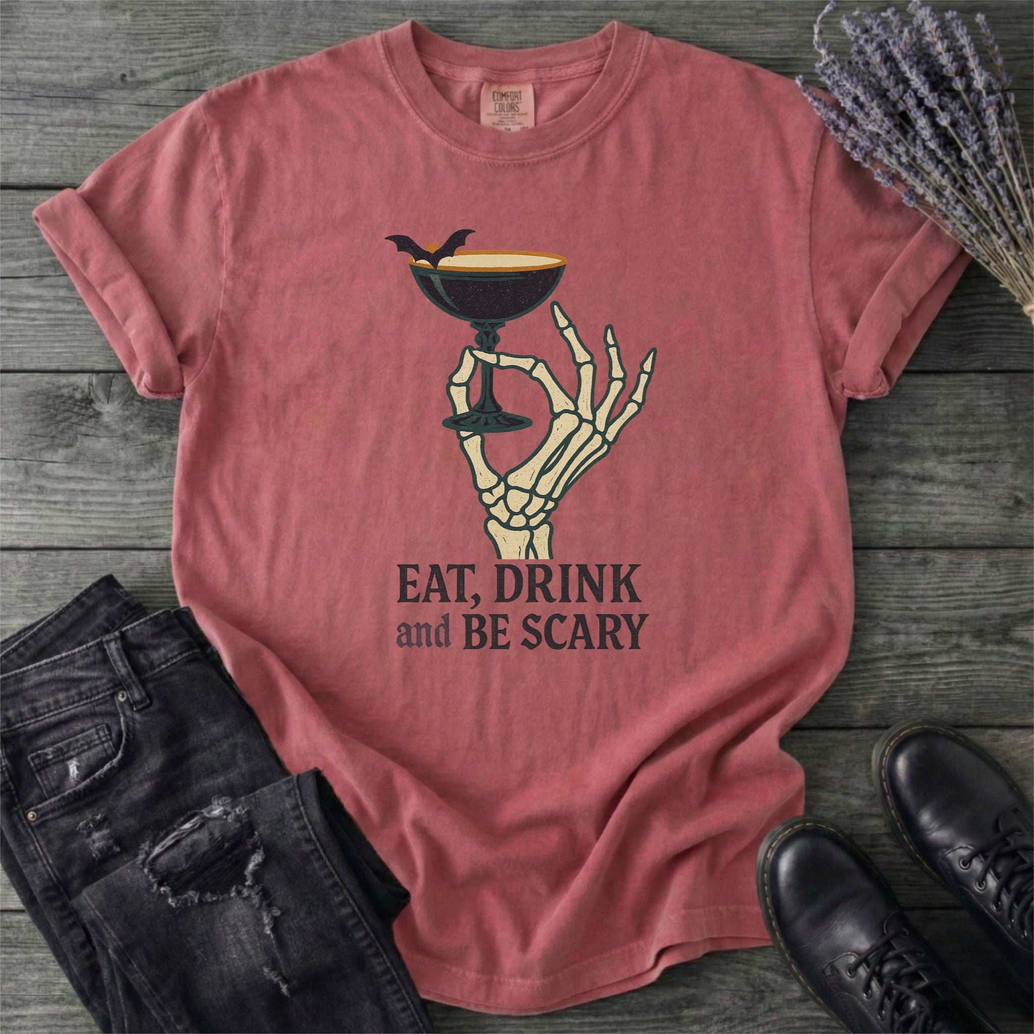Eat Drink And Be Scary T-Shirt