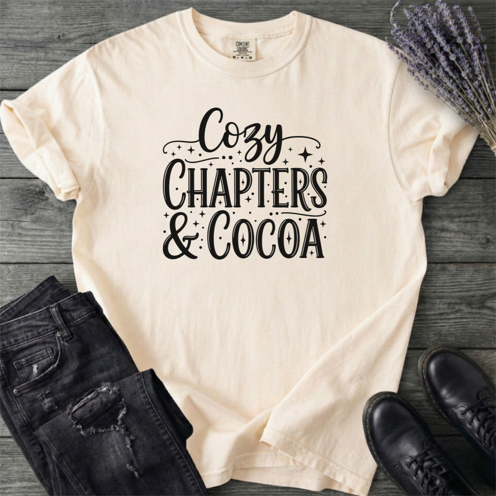 Cozy Chapters & Cocoa T-Shirt