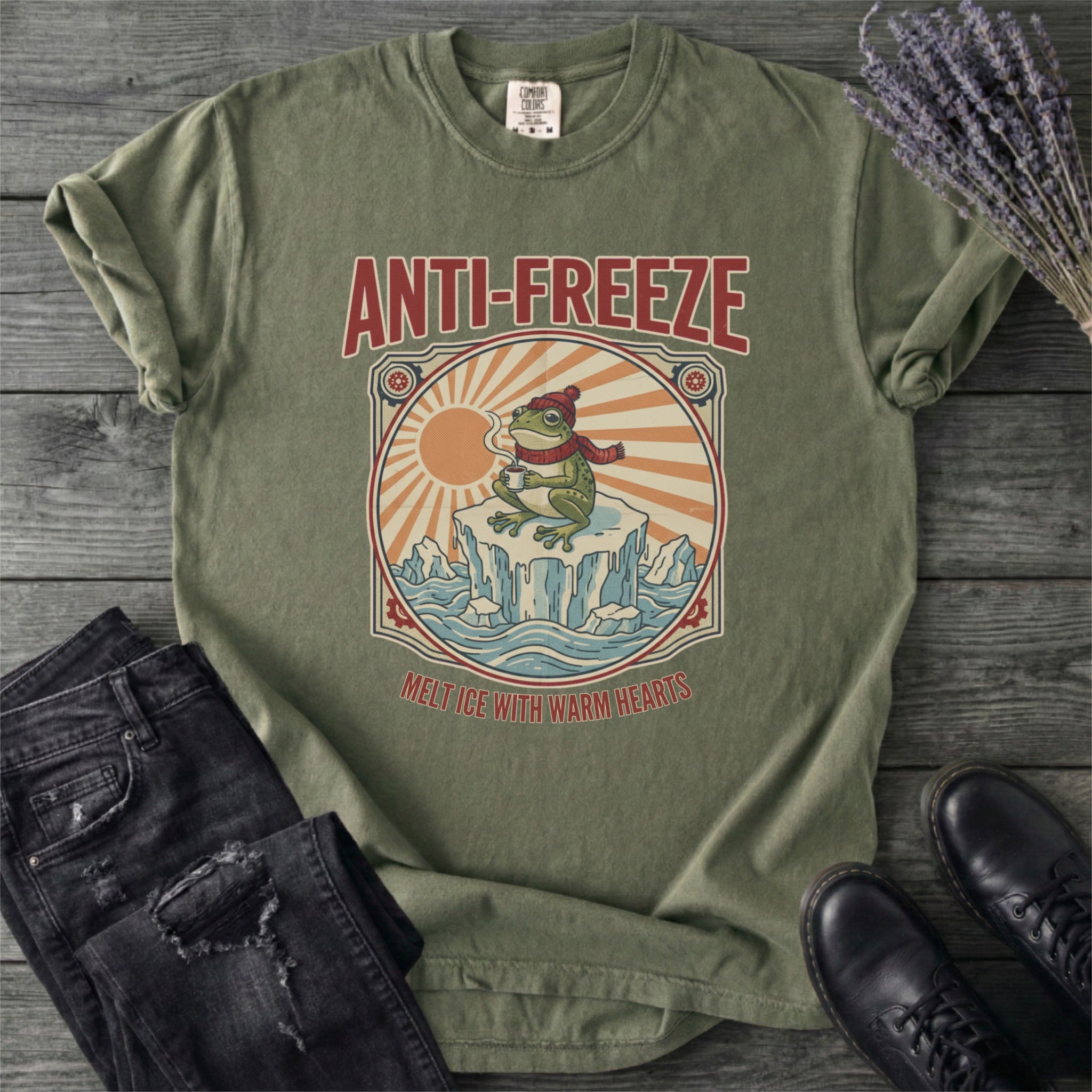 Anti-Freeze Frog Protest T-Shirt
