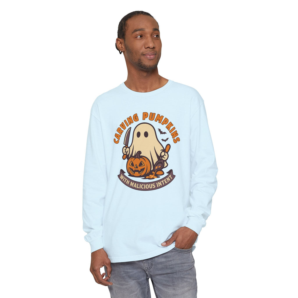 Carving Pumpkins Evolved Long Sleeve T-Shirt