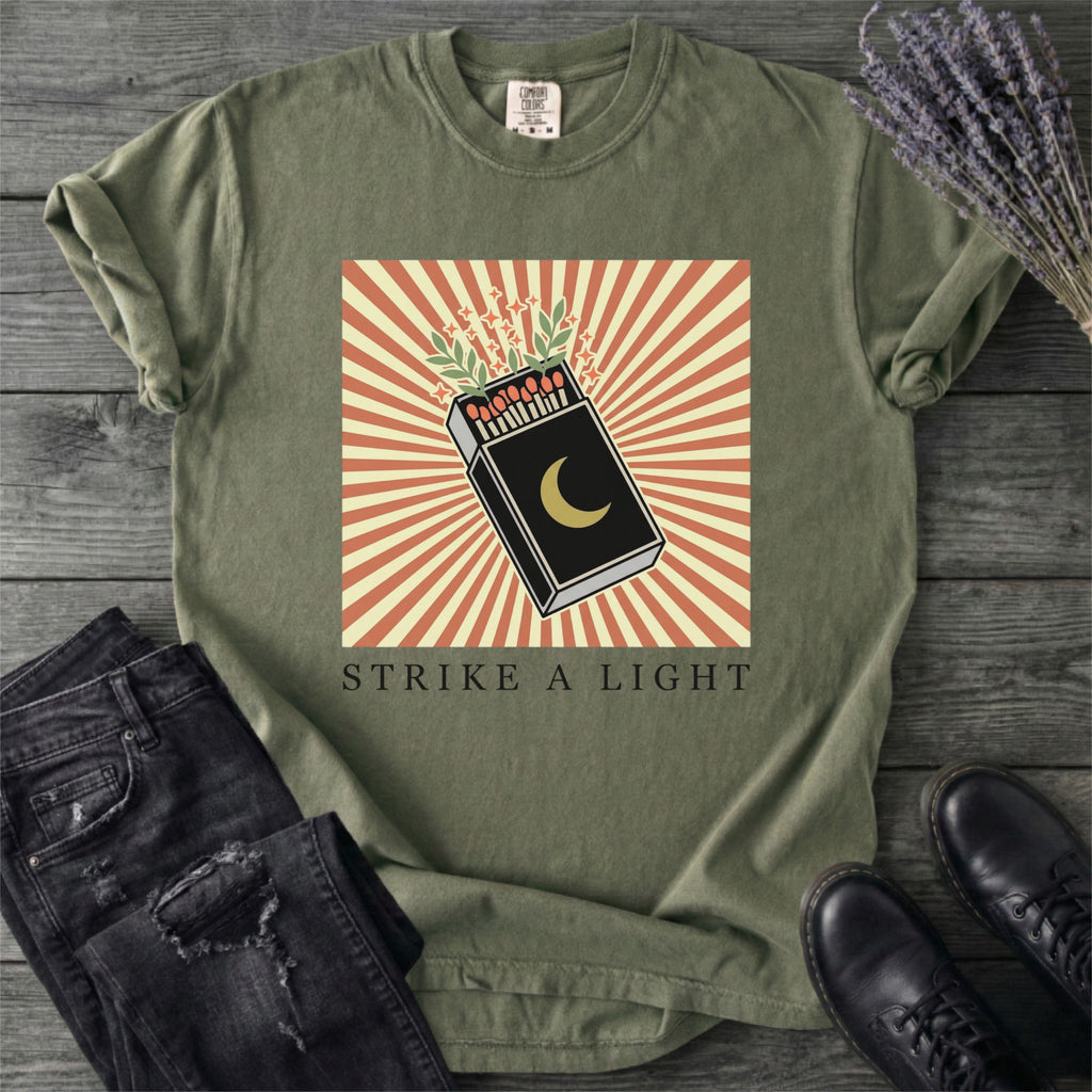 Strike A Light Matchbook T-Shirt