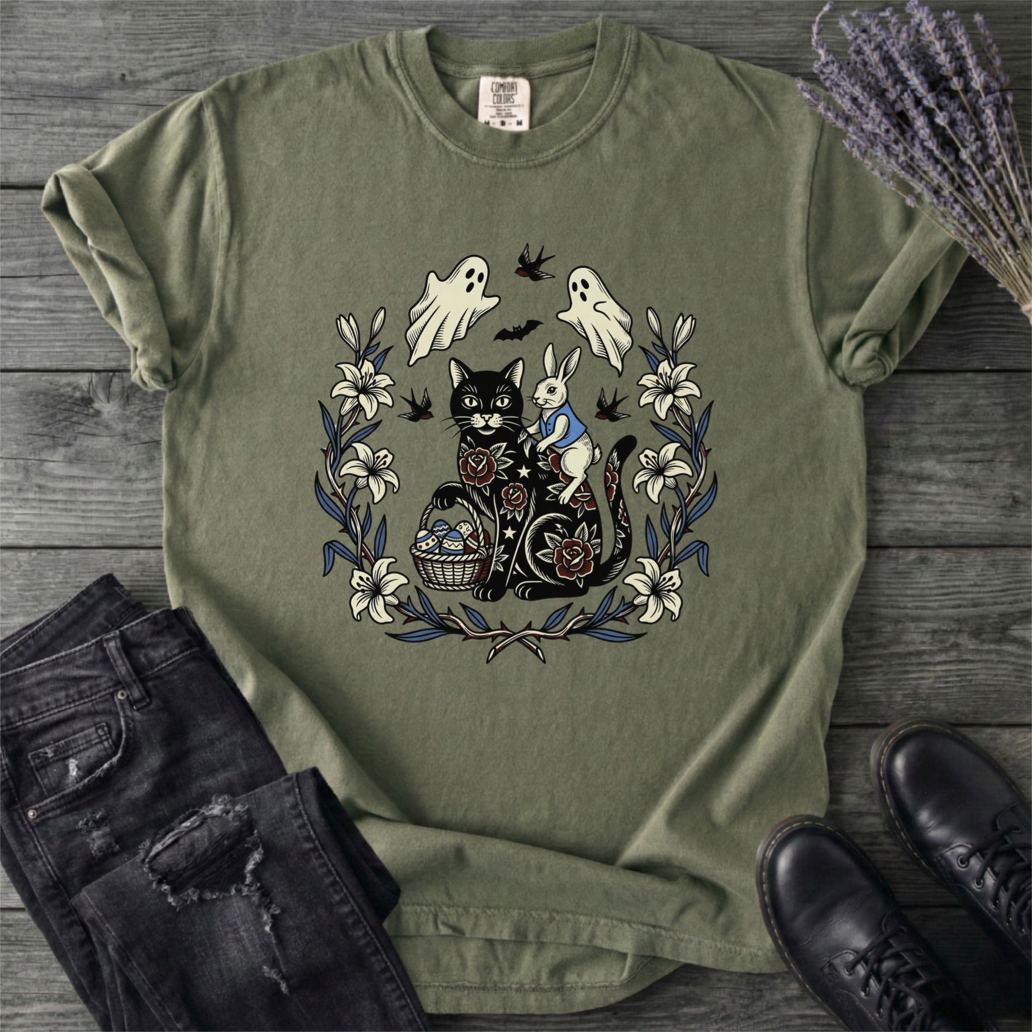 Spooky Easter Icons T-Shirt