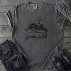 Garden Witch Floral Hat T-Shirt