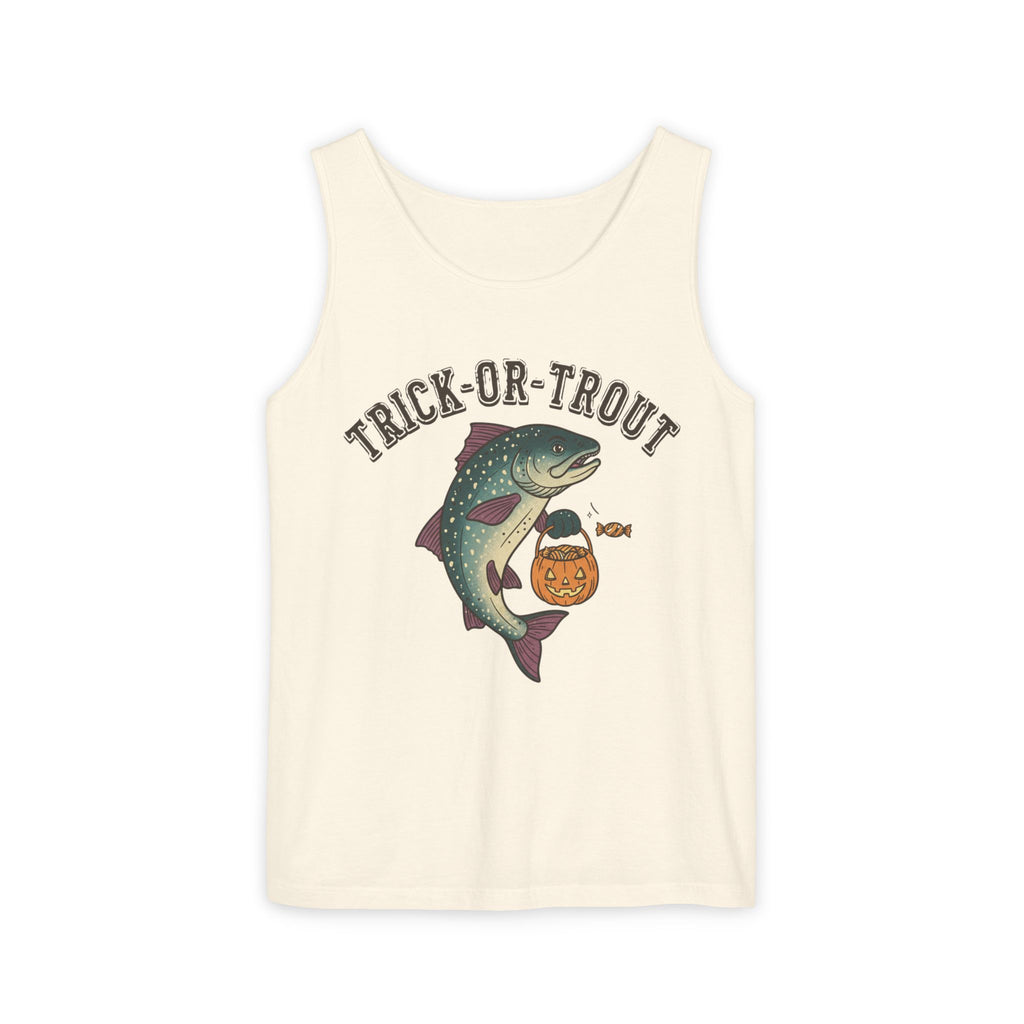Trick Or Trout Tank Top