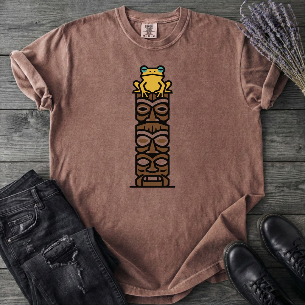 Tiki Tower Frog T-Shirt