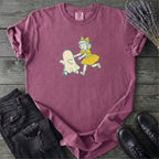 Girl Chasing Ghost T-Shirt