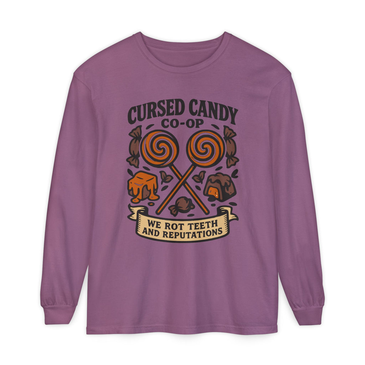 Cursed Candy Co Op Long Sleeve T-Shirt