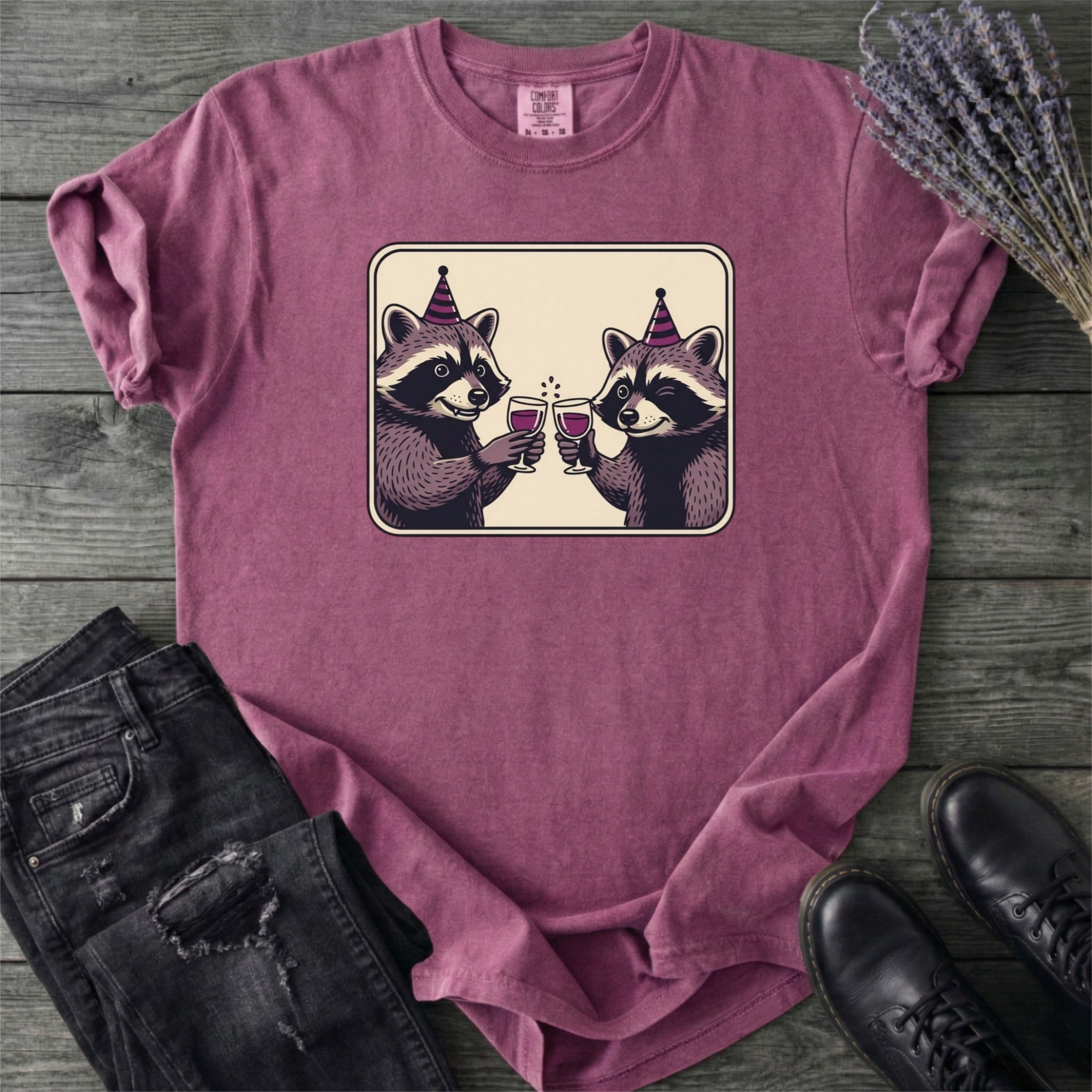 Raccoon Party T-Shirt