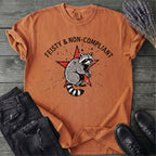 Feisty Non Compliant Raccoon T-Shirt