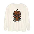 Pumpkin Skull Long Sleeve T-Shirt