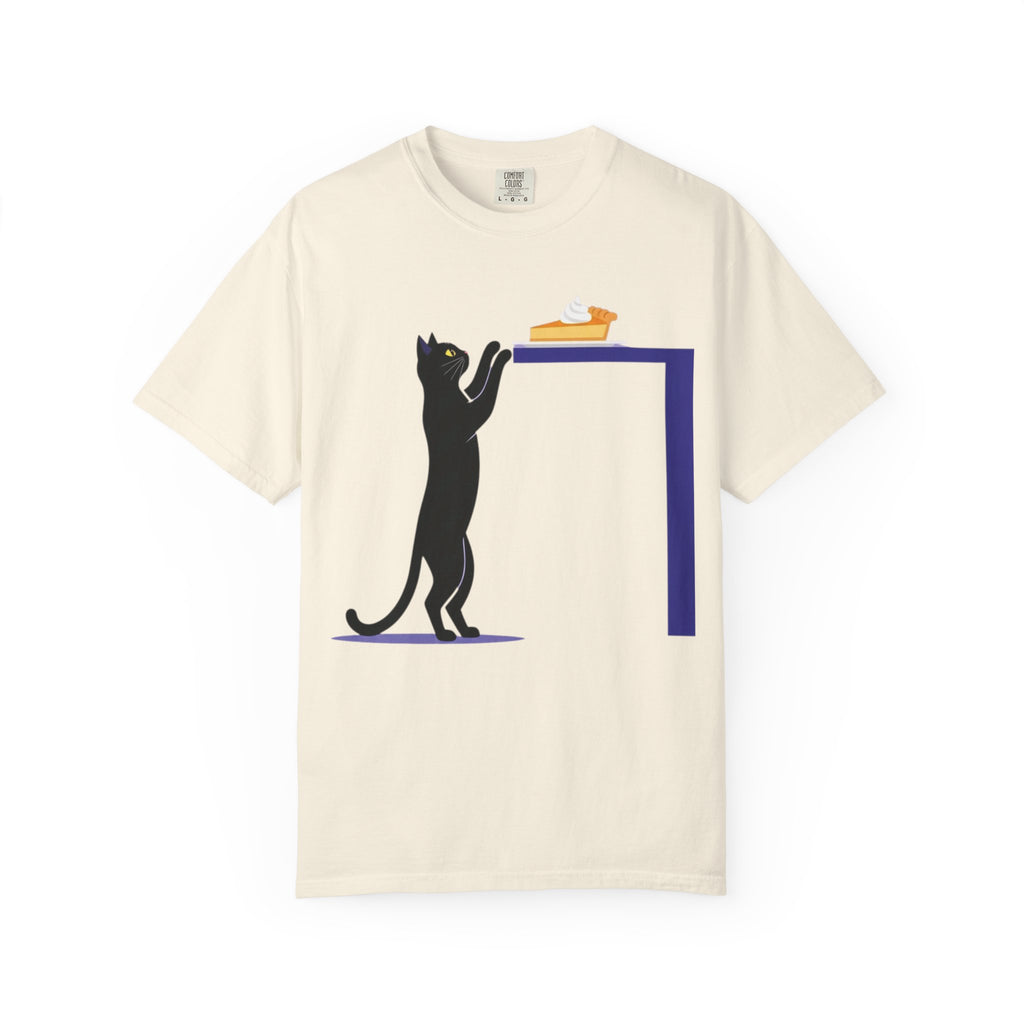 Black Cat Pumpkin Pie T-Shirt