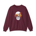 Fall Leaf Skull Sweatshirt