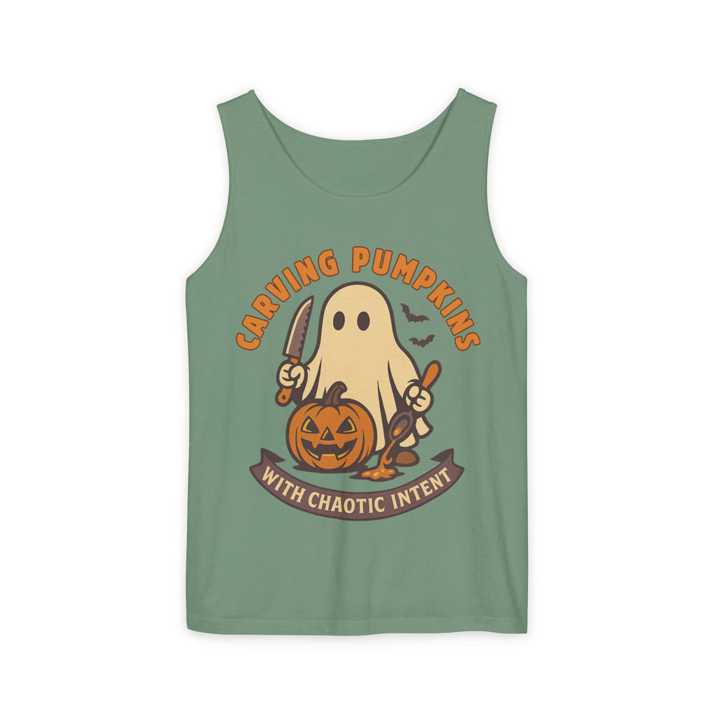Carving Pumpkins Chaotic Tank Top