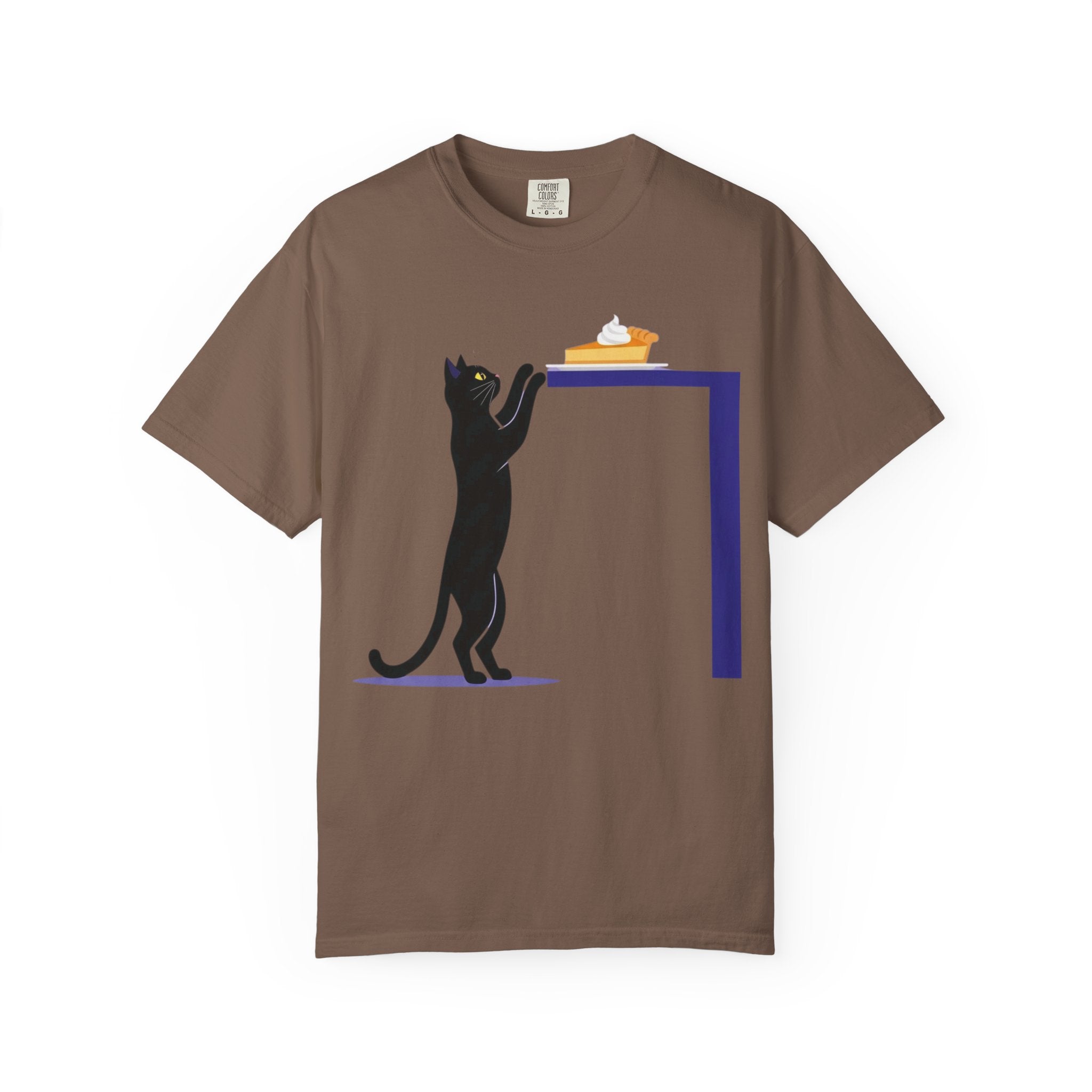 Black Cat Pumpkin Pie T-Shirt