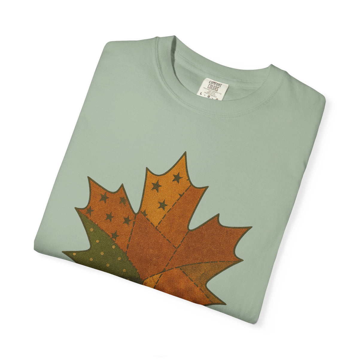 Patchwork Maple Leaf T-Shirt