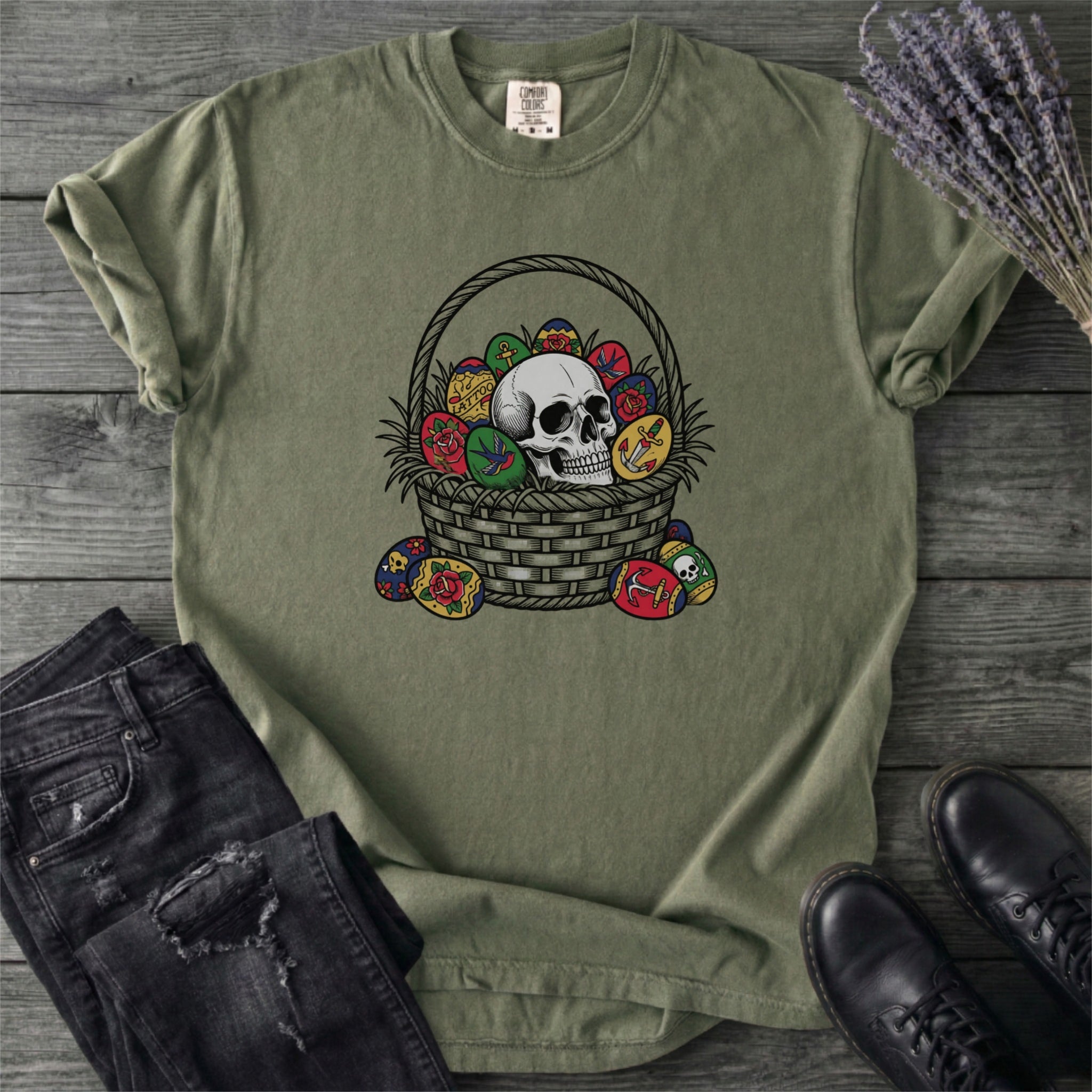 Goth Easter Basket T-Shirt