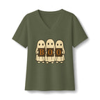 Boo Ghosts V-Neck T-Shirt