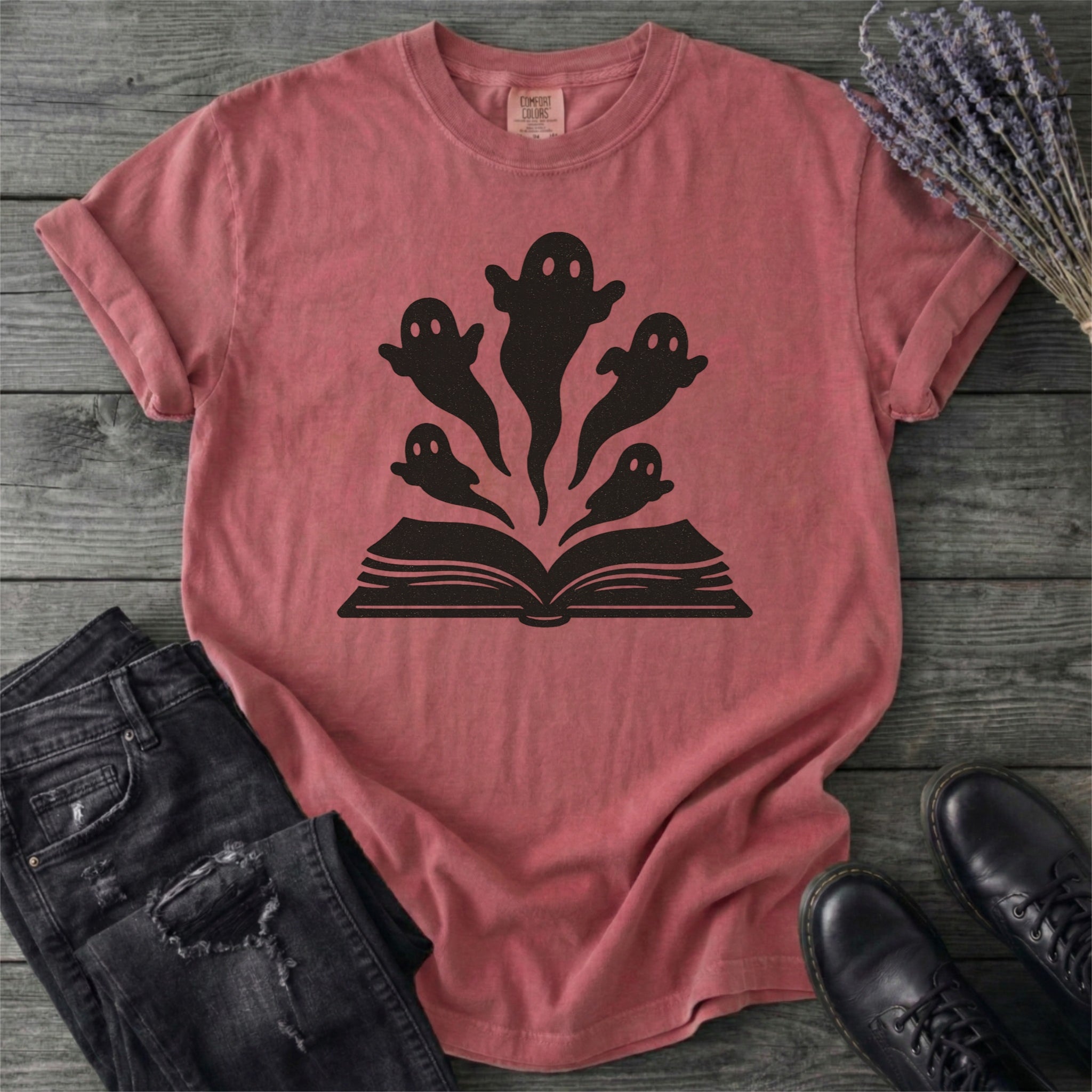 Ghost Book T-Shirt