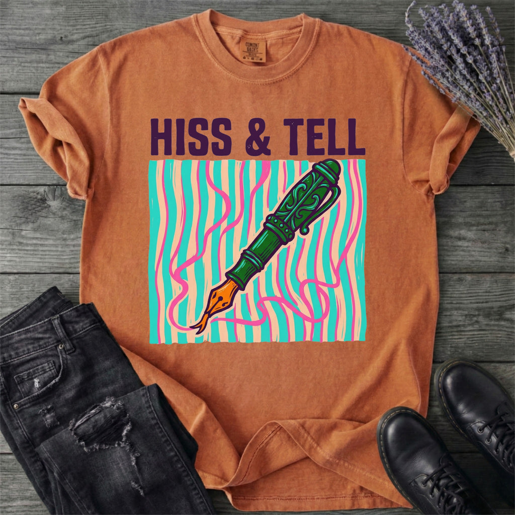 Hiss & Tell Snake Pen T-Shirt