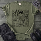 Witchy Familiars Field Guide T-Shirt
