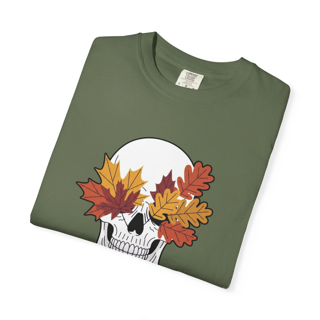 Fall Leaf Skull T-Shirt