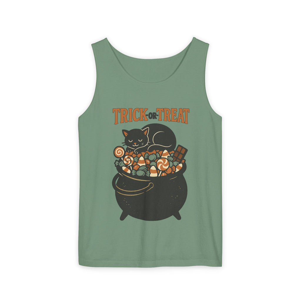 Trick Or Treat Candy Cauldron Tank Top