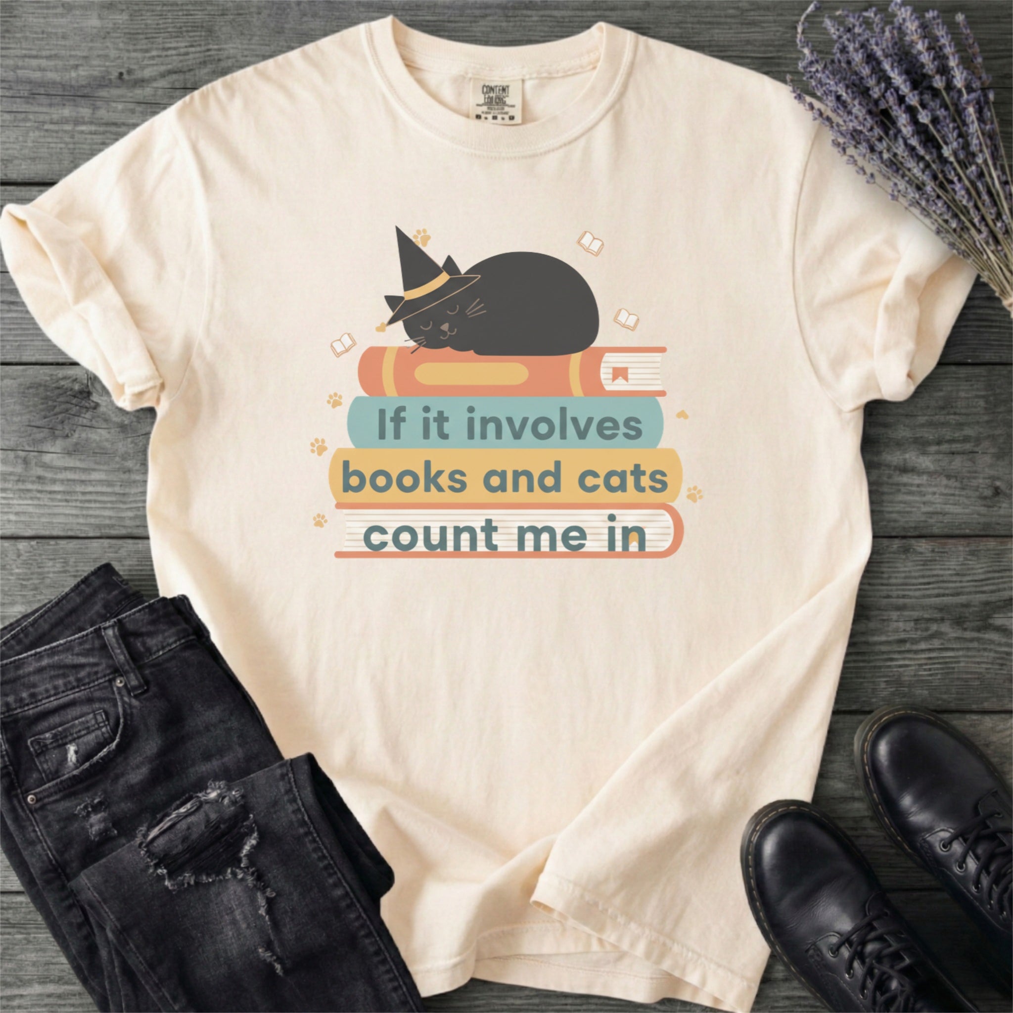 Books And Cats T-Shirt