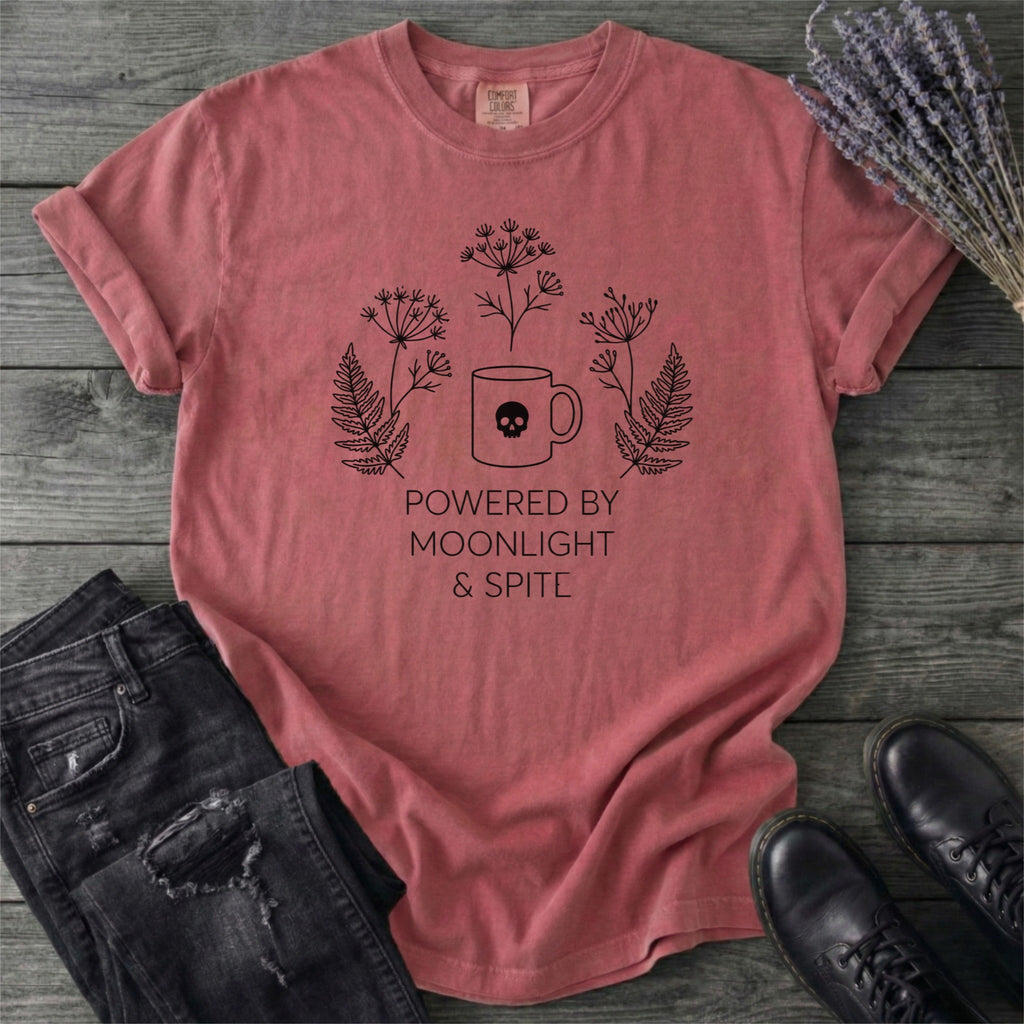 Powered By Moonlight & Spite T-Shirt