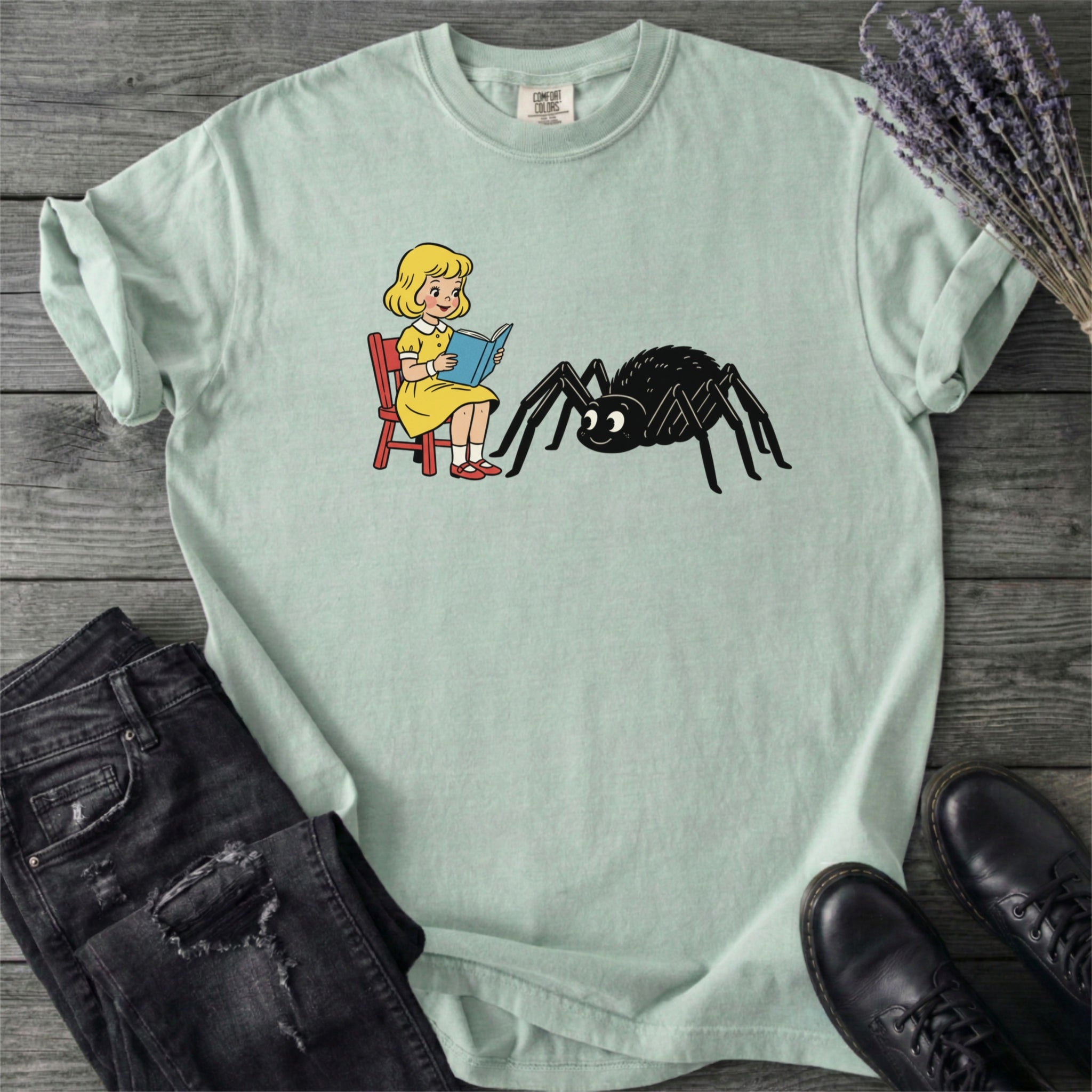 Spider Storytime T-Shirt