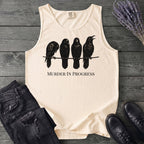 Murder In Progress Crows Tank Top