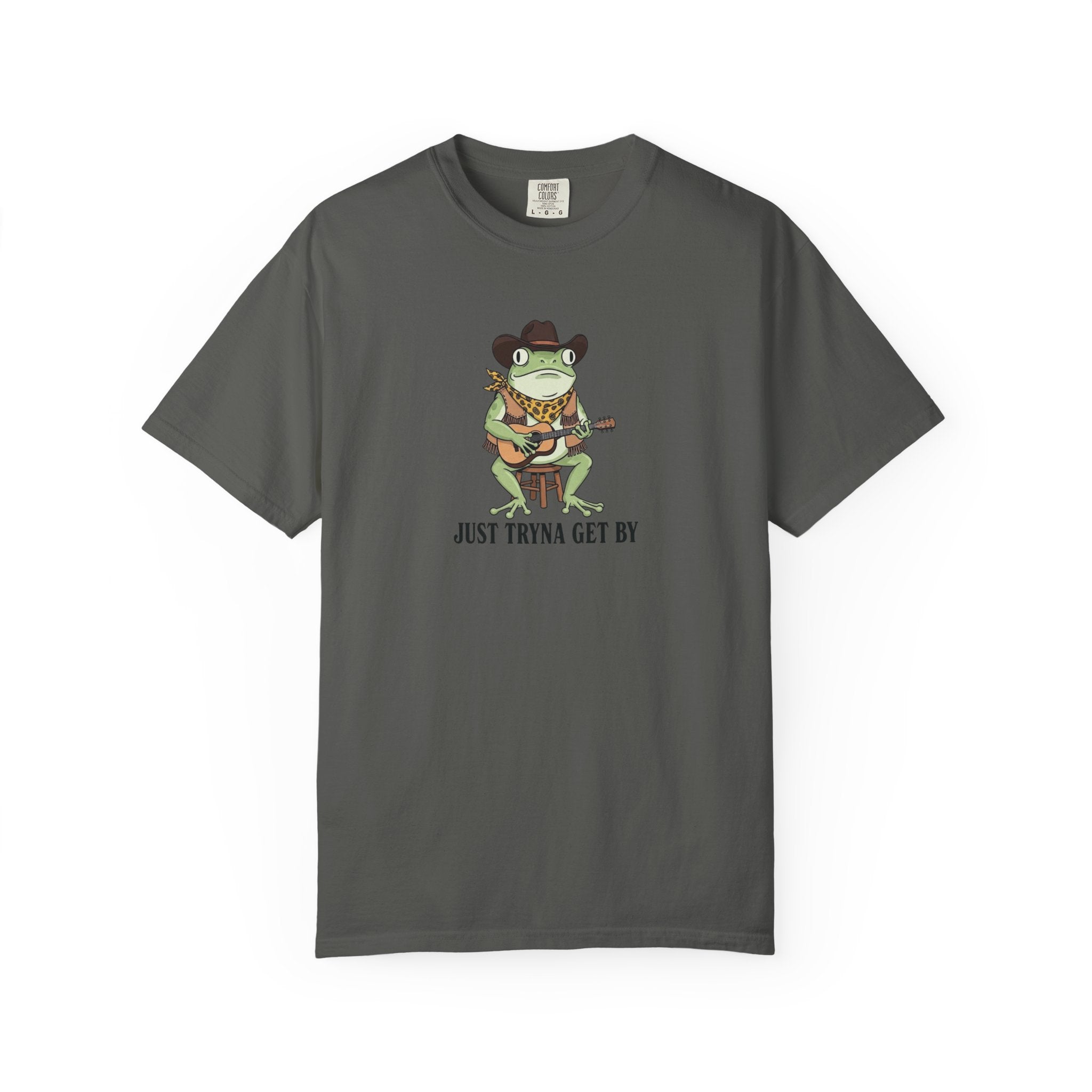 Cowboy Frog Guitar T-Shirt