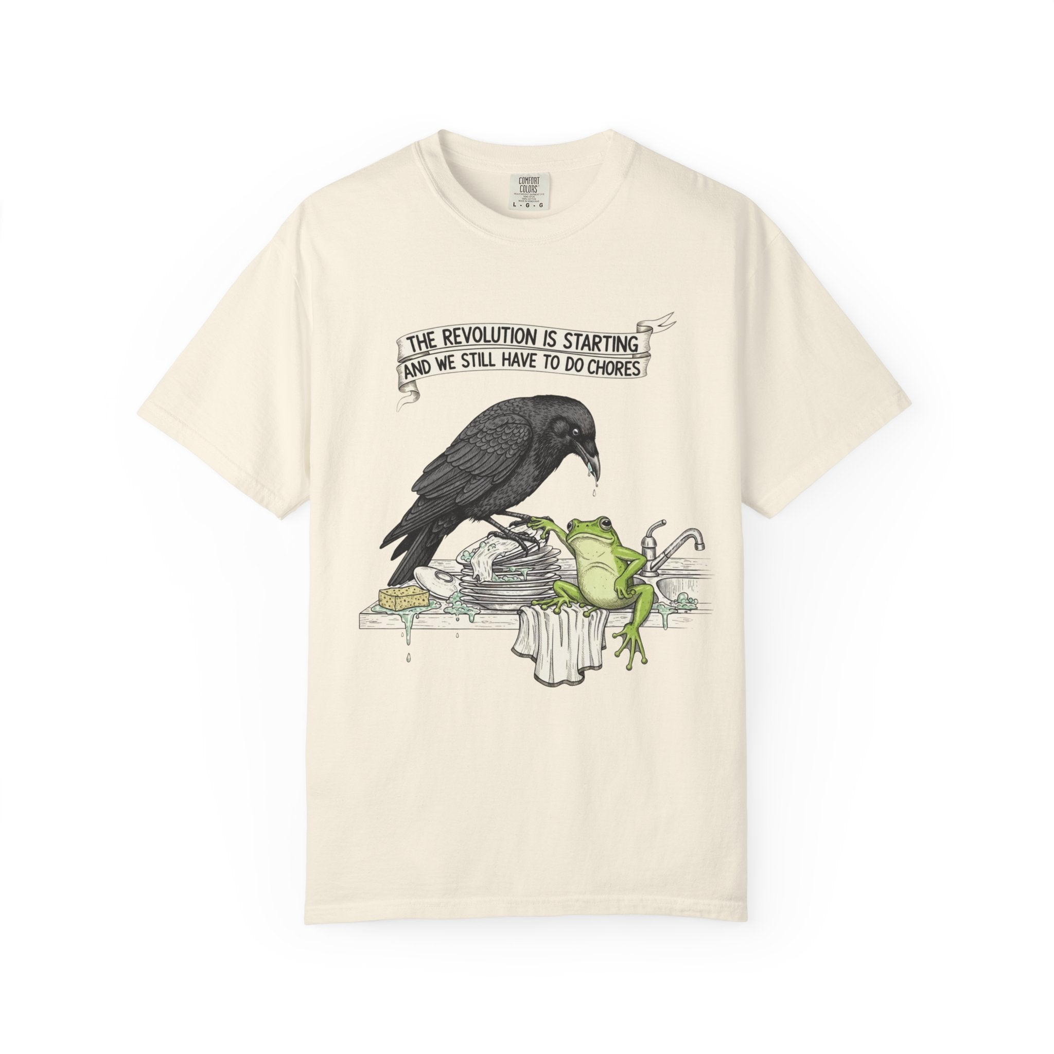 Raven Frog Revolution T-Shirt