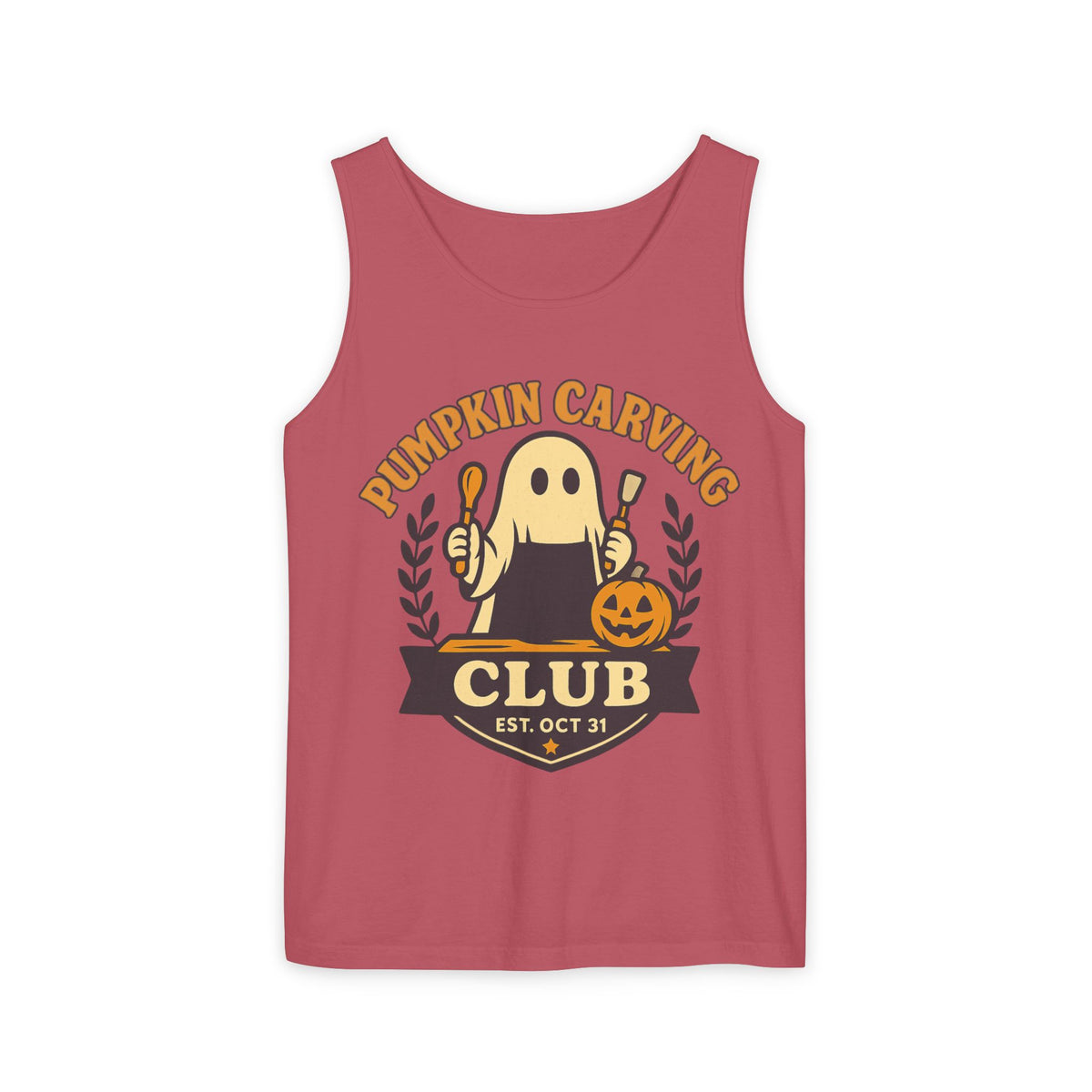 Pumpkin Carving Club Tank Top