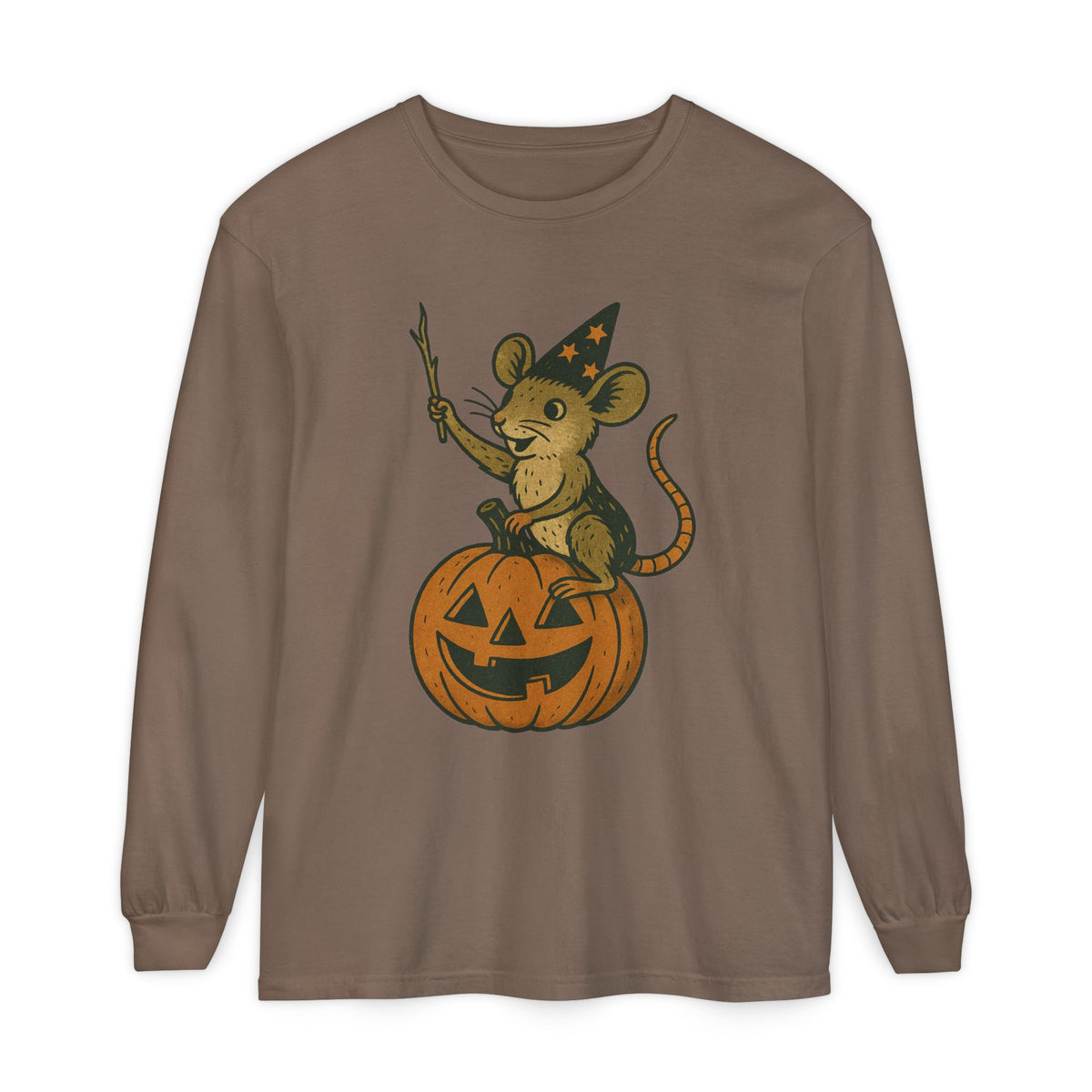 Mouse Witch Long Sleeve T-Shirt