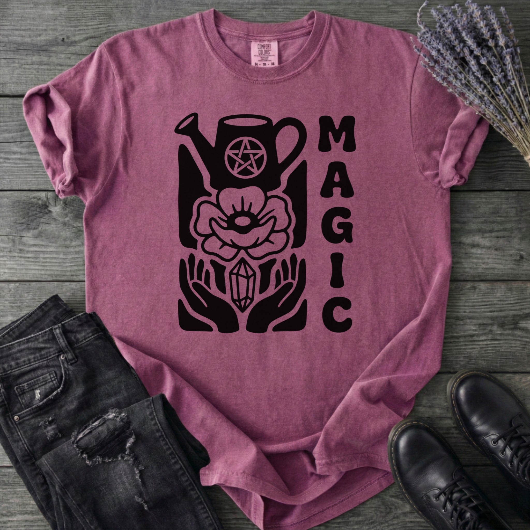 Watering Can Ritual Magic T-Shirt