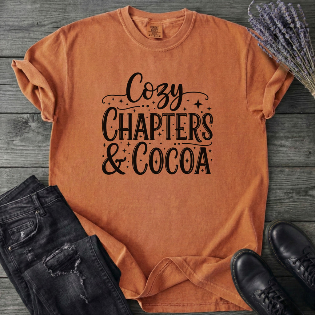 Cozy Chapters & Cocoa T-Shirt