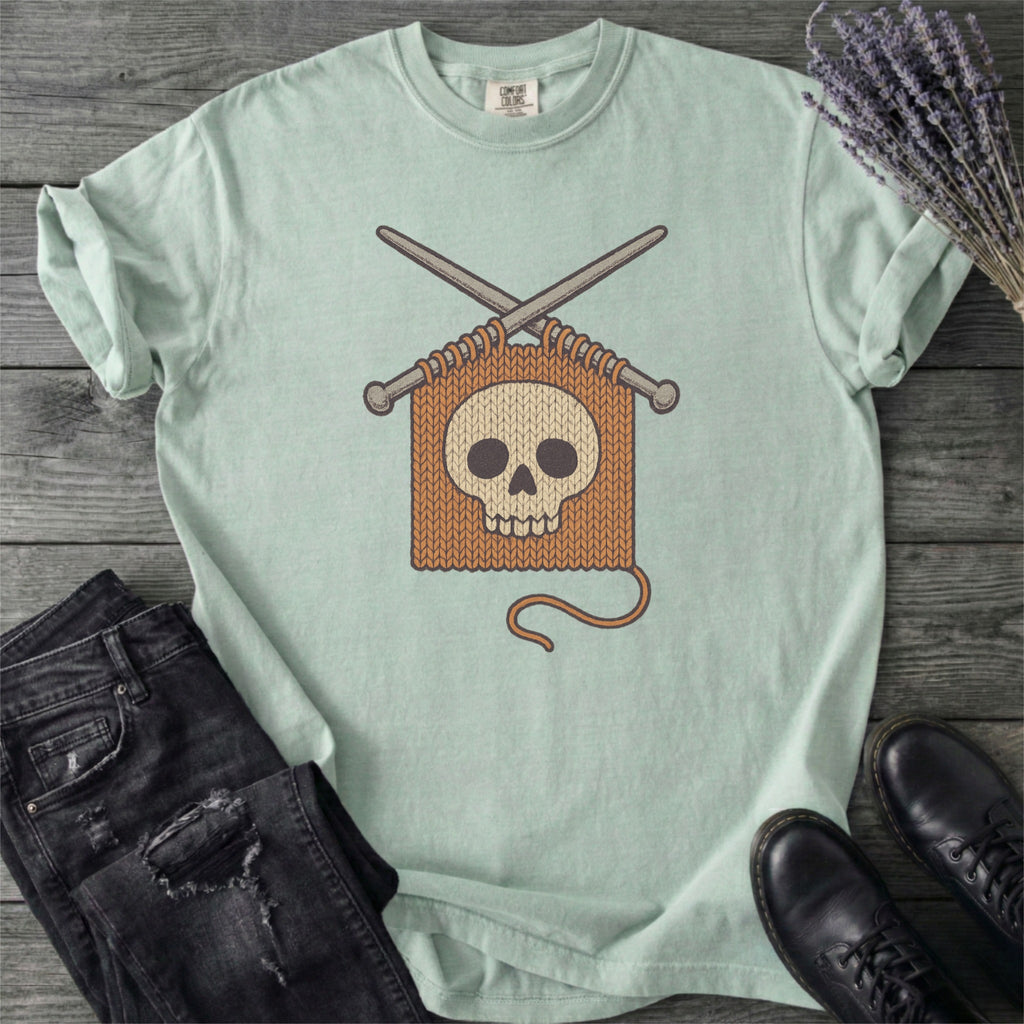 Knit Skull Craft T-Shirt