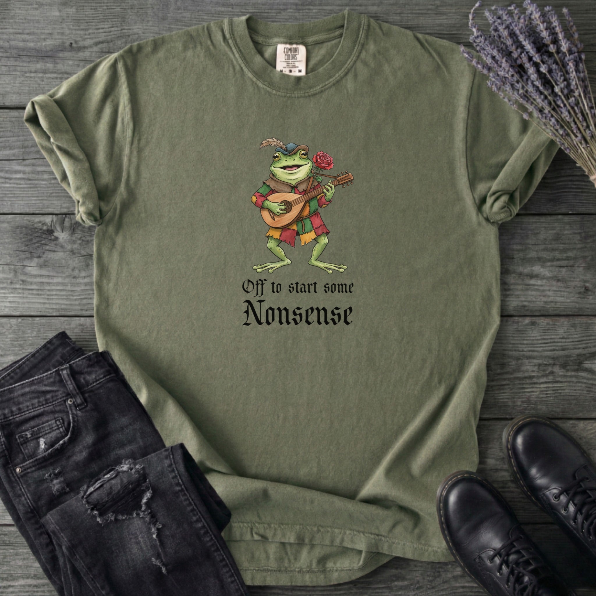 Nonsense Frog Bard T-Shirt