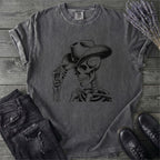 Cowboy Hat Skeleton Western T-Shirt