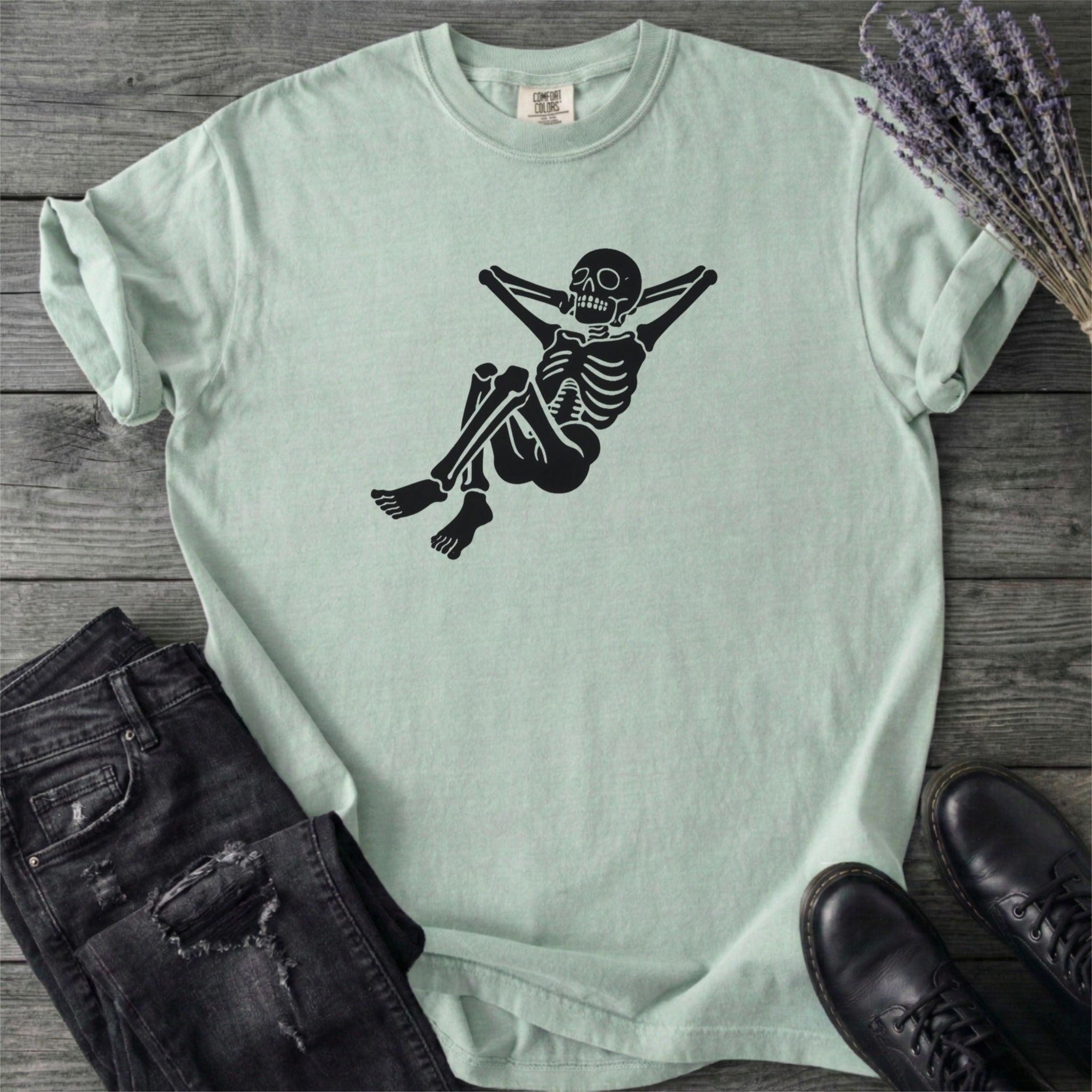 Laid Back Skeleton T-Shirt