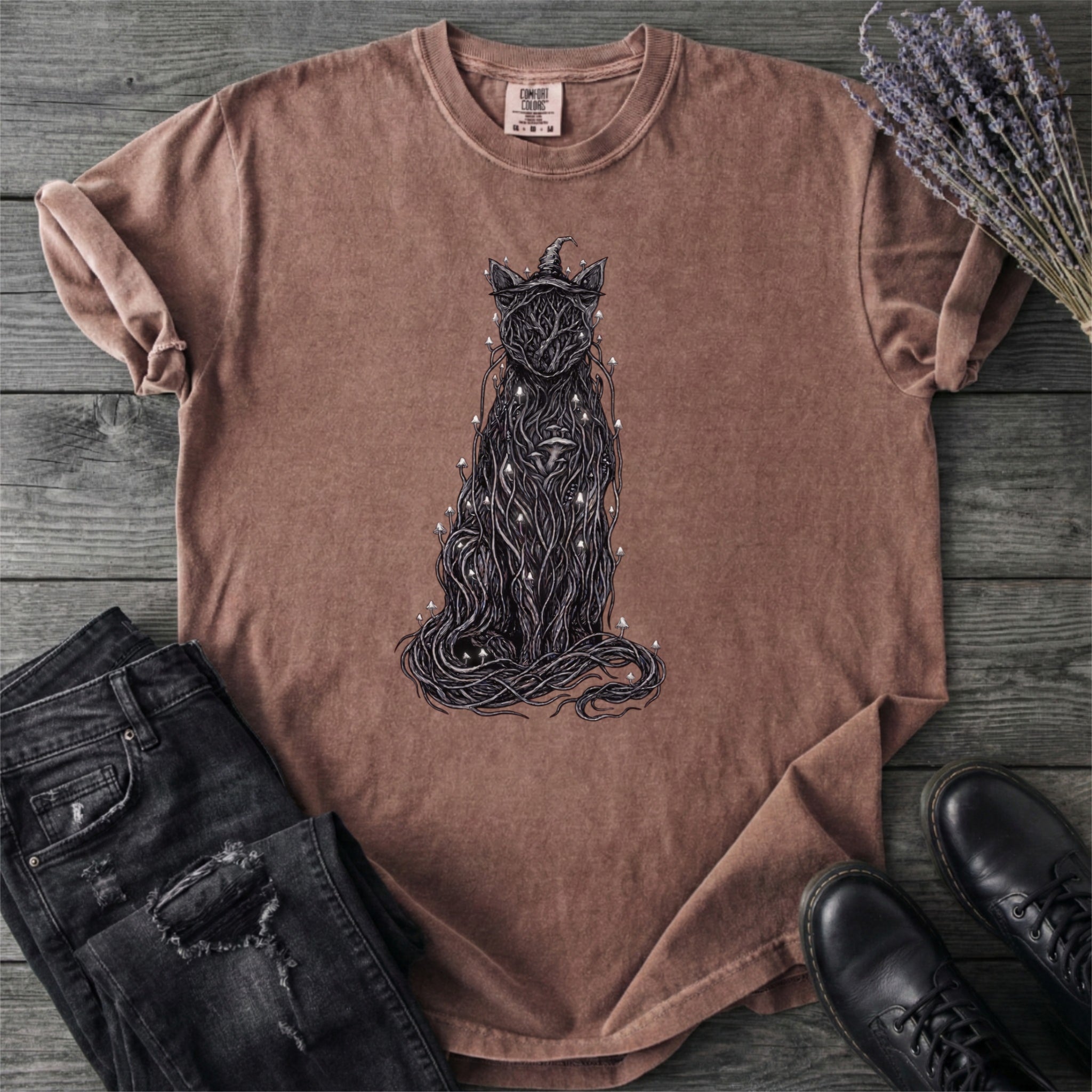 Willow Witch Cat T-Shirt