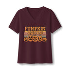 Pumpkin Squad V-Neck T-Shirt