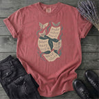 Haunted Sheet Music Moth T-Shirt