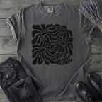 Garden Magic Retro Flowers T-Shirt